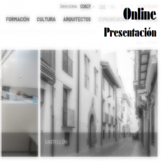 06 OCT<br>Presentación NUEVA Web COACV<br>Online